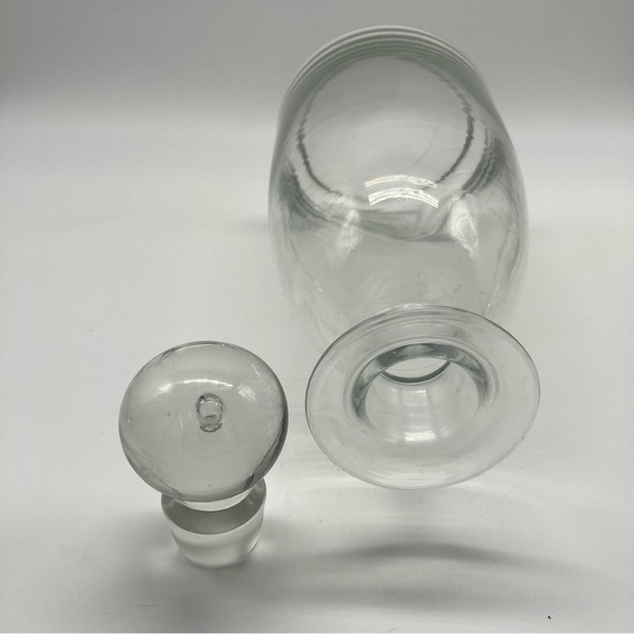 Antique decanter with cap EVC - Picture 6 of 7